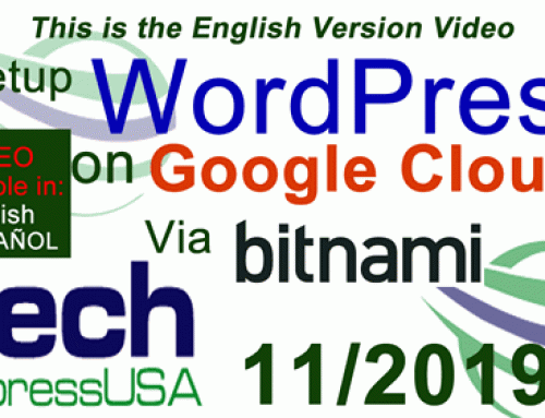 Setup and Install WordPress on Google Cloud via Bitnami.com